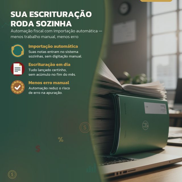 Post no Instagram — Sua escrituração roda sozinha